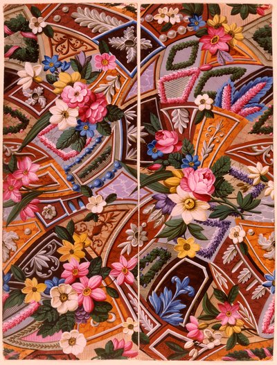 Textile design, c.1788-92 by William Kilburn